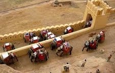 Jaipur is famous for Elephant Ride